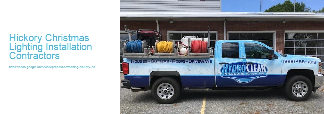 Hickory Christmas Lighting Installation Contractors