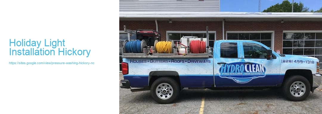 Holiday Light Installation Hickory