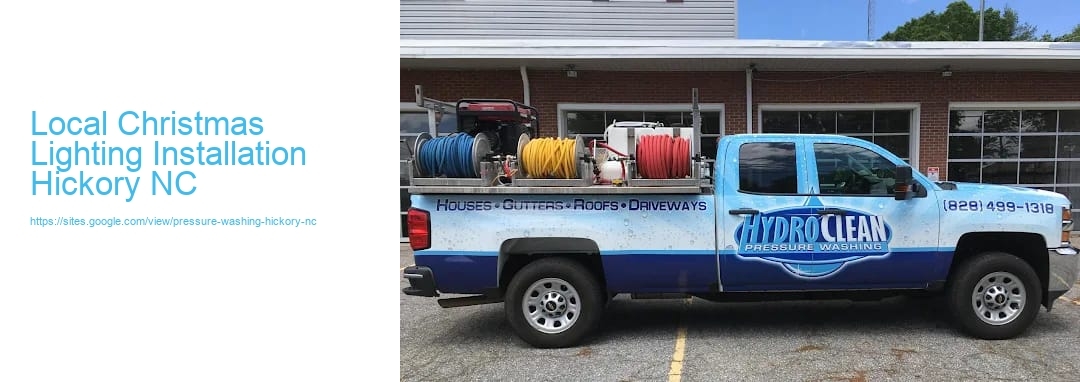 Local Christmas Lighting Installation Hickory NC