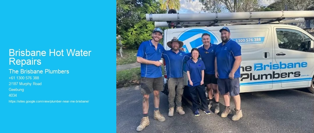 Brisbane Hot Water Repairs