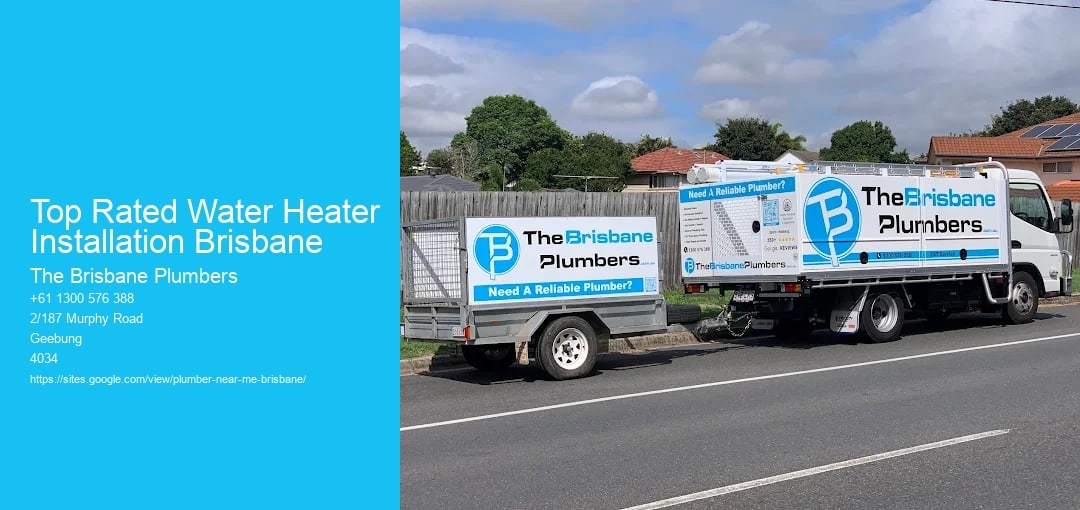 Top Rated Water Heater Installation Brisbane