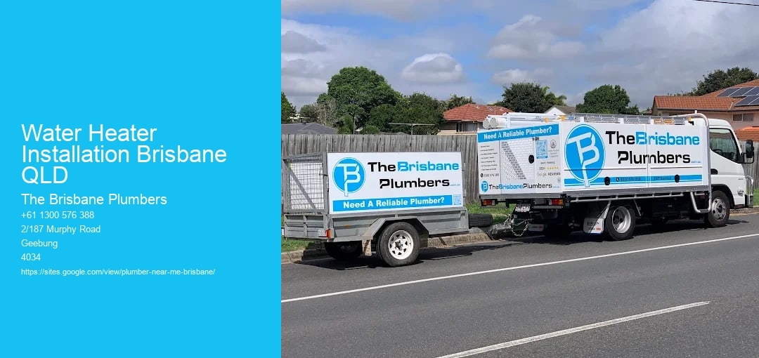 Water Heater Installation Brisbane QLD