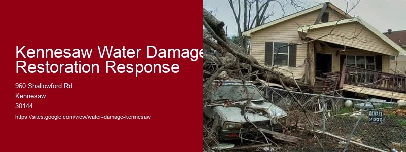 Kennesaw Water Damage Restoration Response
