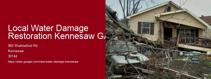 Local Water Damage Restoration Kennesaw GA