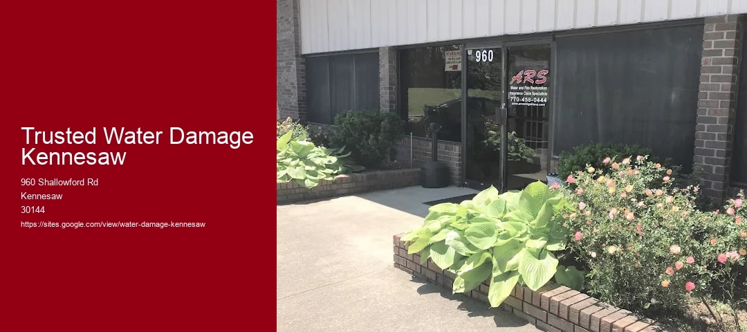Trusted Water Damage Kennesaw