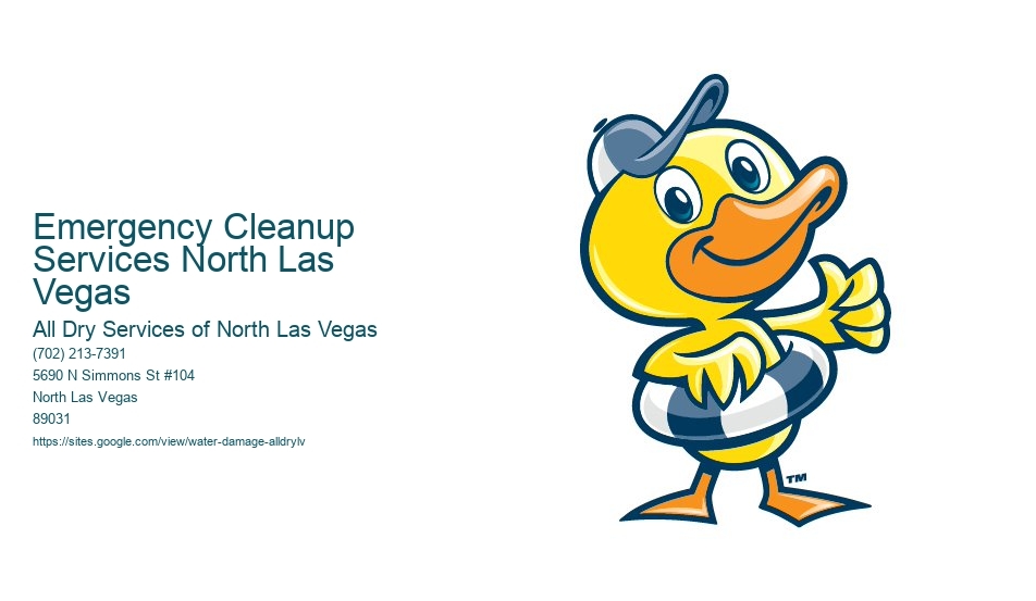 Emergency Cleanup Services North Las Vegas